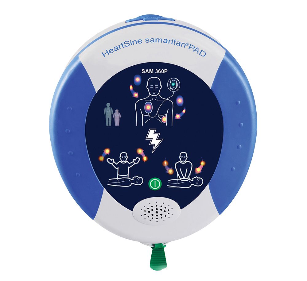 Défibrillateur Heartsine Samaritan 360P - Kit complet avec électrodes adulte Batterie et trousse de 1ers secours_0
