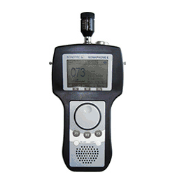 Détecteur de fuite d'air et de gaz Sonaphone E - version Ex pour zones explosives - visualisation Bargraphe et enregistrement des données_0