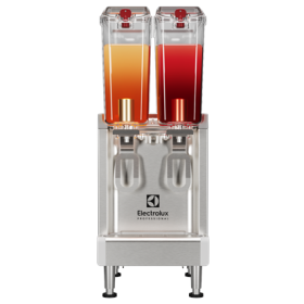 Distributeur de boissons réfrigérées avec bacs 2x9l,agitateur et couvercle r290 - cccrkt_0