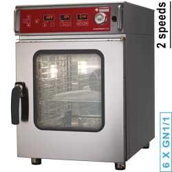 Four vapeur/convection électrique programmable FVS-611 - 6x GN 1/1 - Chauffage inox et vapeur directe_0