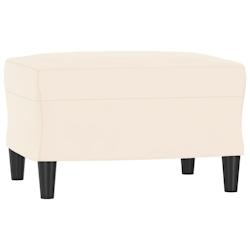 Helloshop26 - Banc banquette crème 70 x 35 x 41 cm velours 02_0010561 - 3000581347768_0