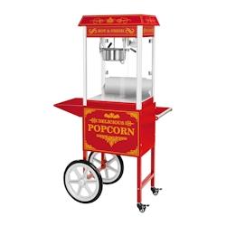 Helloshop26 - Set machine à popcorn avec chariot allure rétro rouge 14_0004909 - 3000226341533_0