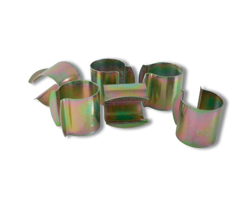 Lot de 12 clips de fixation pour serre - diamètre 32 mm - accessoires pour serres_0