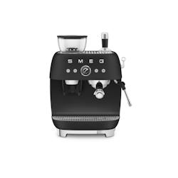 Machine à café combinée Expresso Années 50 noir mat -  240 cl Autre Aluminium Smeg 33.4x34 cm - noir aluminium 8017709354572_0