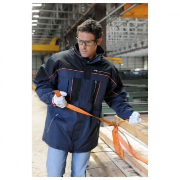 PARKA GASSAN NOIR/BLEU TM OPSIAL_0