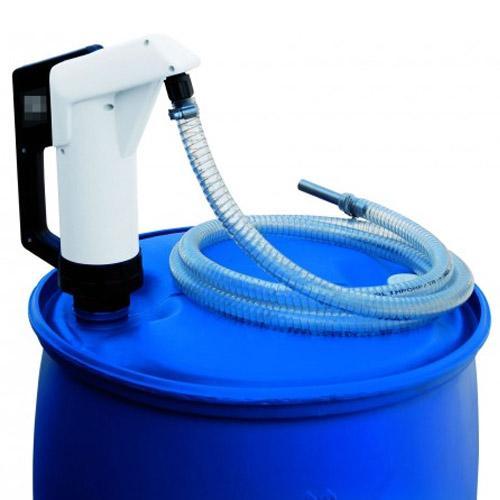 Pompe à levier simple effet - Pour AdBlue, eau, huiles, essence, gasoil, fioul, acides - CEMO - Référence 90392_0