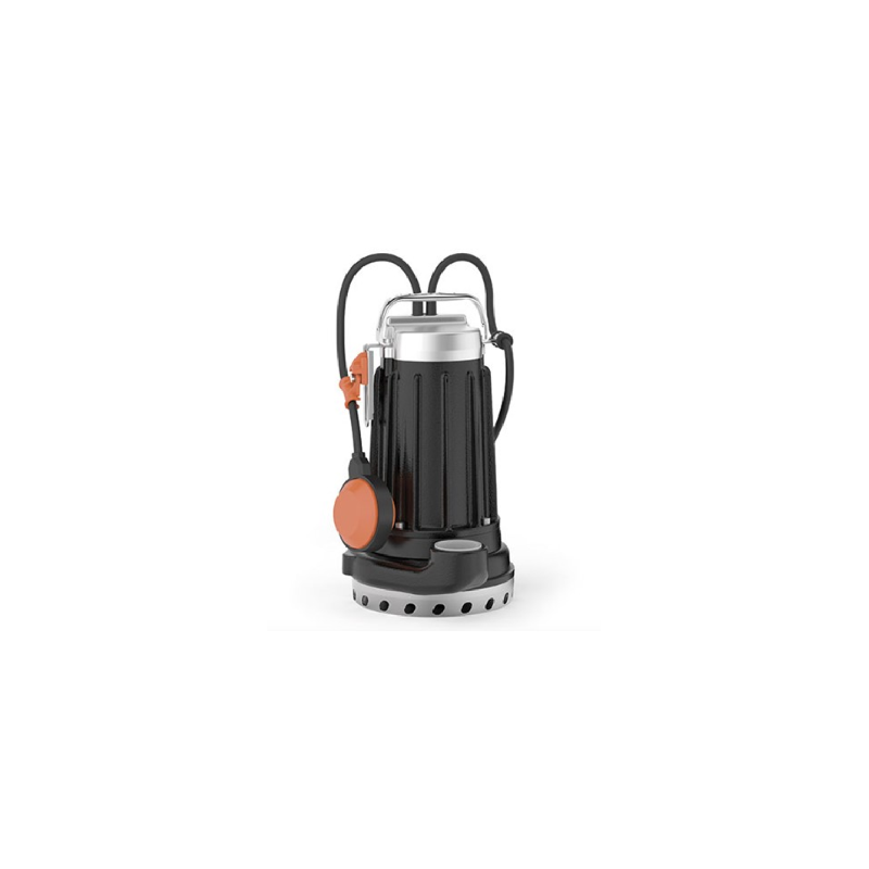 POMPE DE DRAINAGE PEDROLLO DCM 8 EAU TROUBLE AVEC FLOTTEUR 220V 9 M3/H 0.55 KW_0