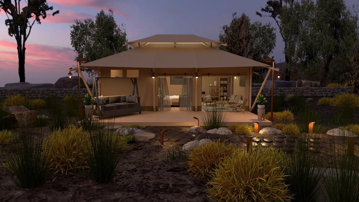 Stardust - tente glamping - yala - surface totale : 742 ft²_0