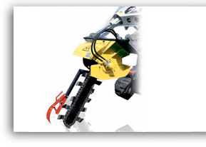 Trancheuse à chaîne TH30 - Adaptable sur mini-pelles - Profondeur jusqu'à 85 cm - Options dérouleur, pose drain et guidage laser_0