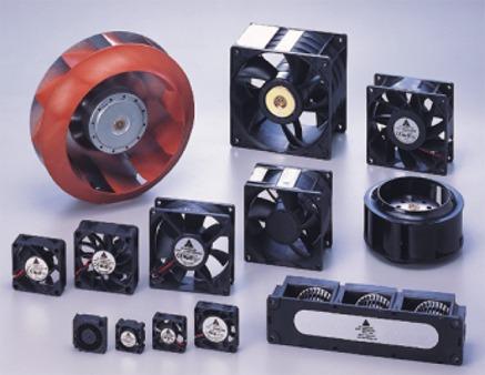 Ventilateurs axiaux et hélicoïdes DC à roulement à bille - Dimensions de 25x25 à 172x150 - Tensions de 12 à 48 V_0