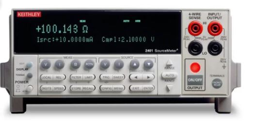 2401 - Source Metre Keithley - Multimètre +/- 20V +/- 1A 20W - Mesures de courant, résistance et tension_0