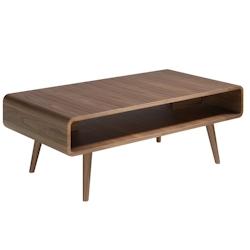 AC ANGEL CERDA Angel Cerdá Table basse rectangulaire en noyer 2021C 120 x 60 x 43 - marron Bois manufacturé 8435631001959_0