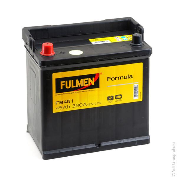 BATTERIE VOITURE FULMEN FORMULA FB451 12V 45AH 330A