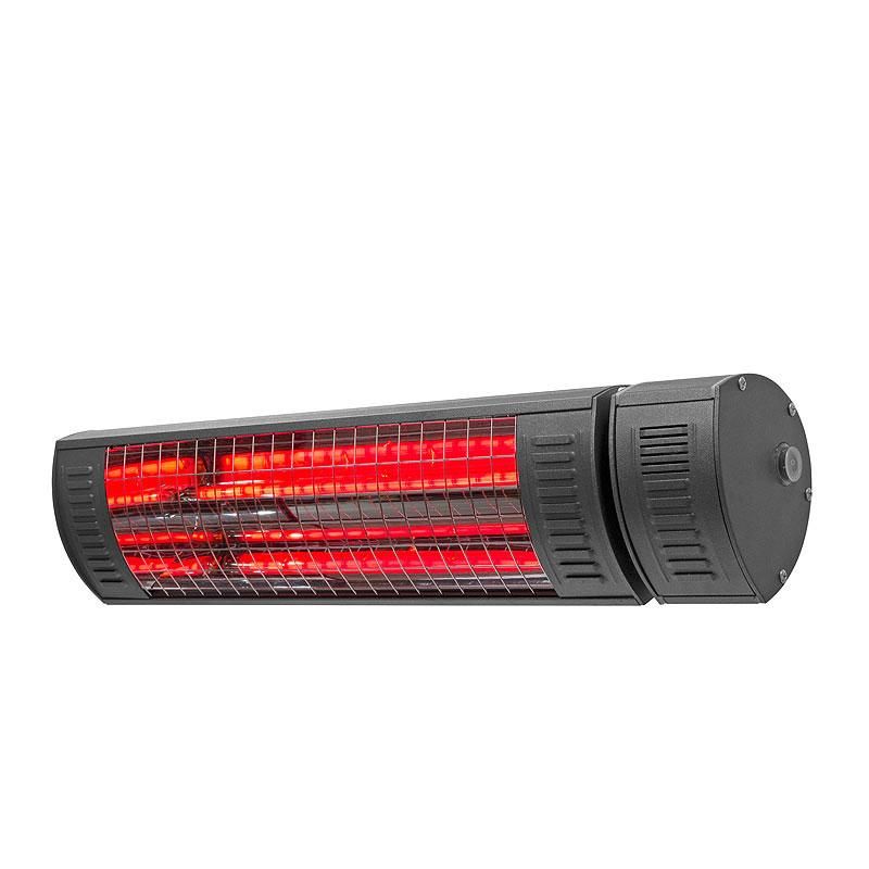 Comfortsun65 2000W anthracite - émetteur infrarouge IP65 faible éblouissement avec télécommande et variation de puissance_0