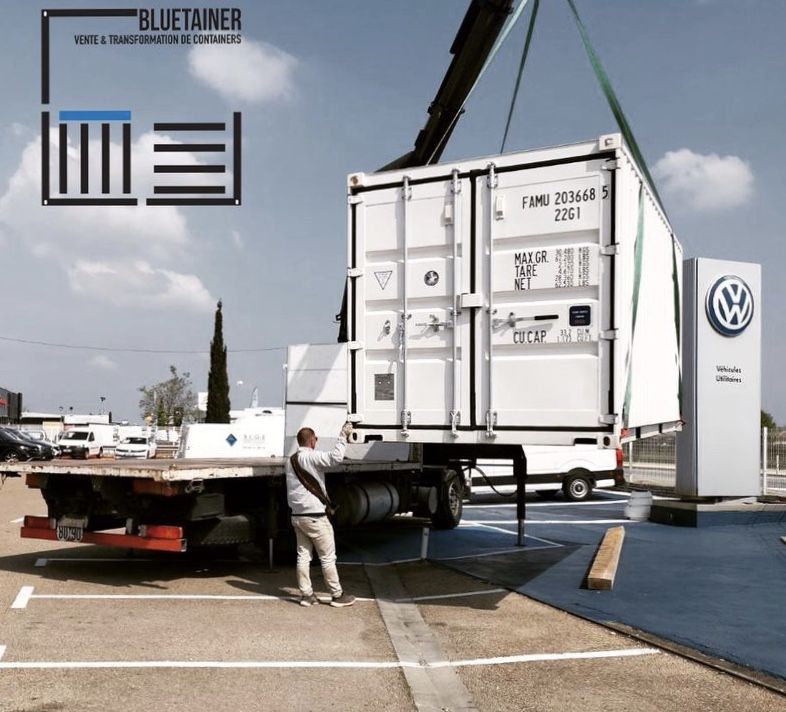 Container maritime 1er voyage - 20 pieds - Neuf ou occasion - Livraison avec déchargement_0