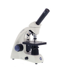 Euromex Microscope Monoculaire MicroBlue MB.1001 - Enseignement - LED 1W - Objectifs Achromatiques 4x, 10x, S40x - Platine 105x105mm_0