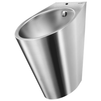 FINO - Urinoir suspendu Delabie - Inox 304 poli satiné - Alimentation par le haut, Réf. 135110_0