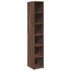 Helloshop26 - Buffet bahut commode armoire meuble de rangement organisateur cuisine salle de séjour salon haut 30 x 41 x 185 cm bois 02_0033572 - 300_0