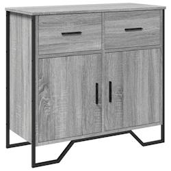 Helloshop26 - Buffet bahut commode armoire meuble de rangement organisateur cuisine salle de séjour salon sonoma 79,5 x 35,5 x 74,5 02_0036525 - 3000_0