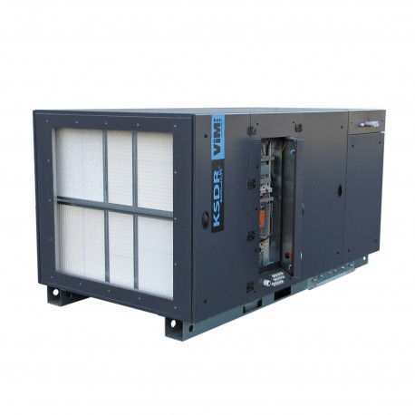 KSDR Ecowatt - CTA simple flux compactes - débits de 2 000 à 20 000 m3/h - moteur ECM et régulation Modbus/BACnet_0