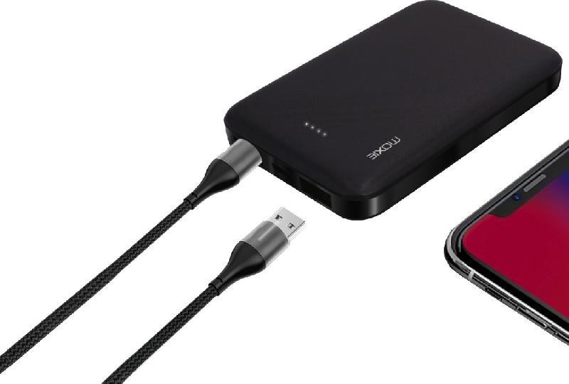 MOXIE - Batterie nomade Power Slim 5000mAh - 2 ports USB - Compacte et autorisée en avion_0