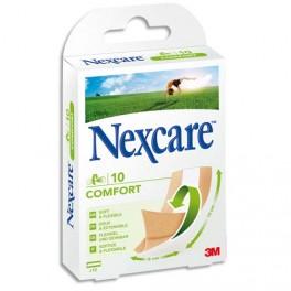 NEXCARE BOITES DE 10 PANSEMENTS MICRO-AÉRÉ COMFORT - BANDES PRÉ-DÉCOUPÉES 10 X 6 CM