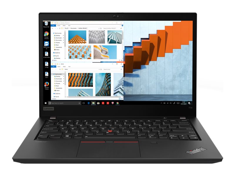 PC Portable Lenovo Thinkpad T14 Gen 2 - Intel Core i7, 16 Go RAM, 512 Go SSD, écran 14'' Full HD - Réf: 20W0011PFR_0