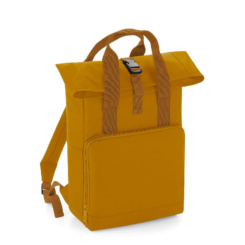 Sac à dos à double poignée - BG118 - Bag Base - Polyester 300D avec poches frontale et interne_0