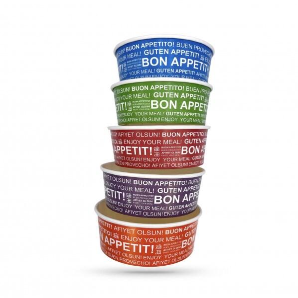 Sophissac Bol salade Gamme Kraft Coloré Modèle Maxim 500 ML Ø15XØ12X H.4.7 CM (50 U) - C4F715HH_0