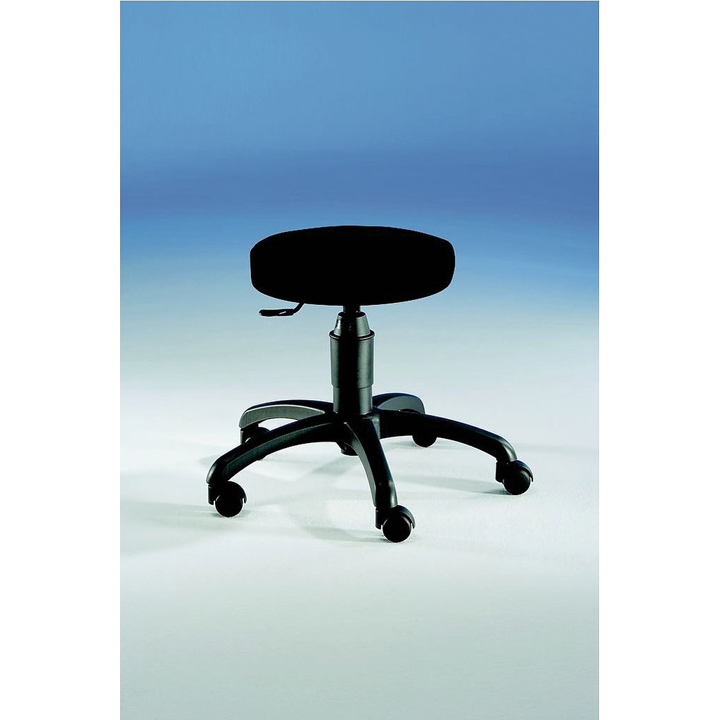 TABOURET MEDICAL CLASSIQUE - NOIR