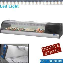 Vitrine réfrigérée pour sushi  double fond perforé (inclus)     tr6-m/sh_0