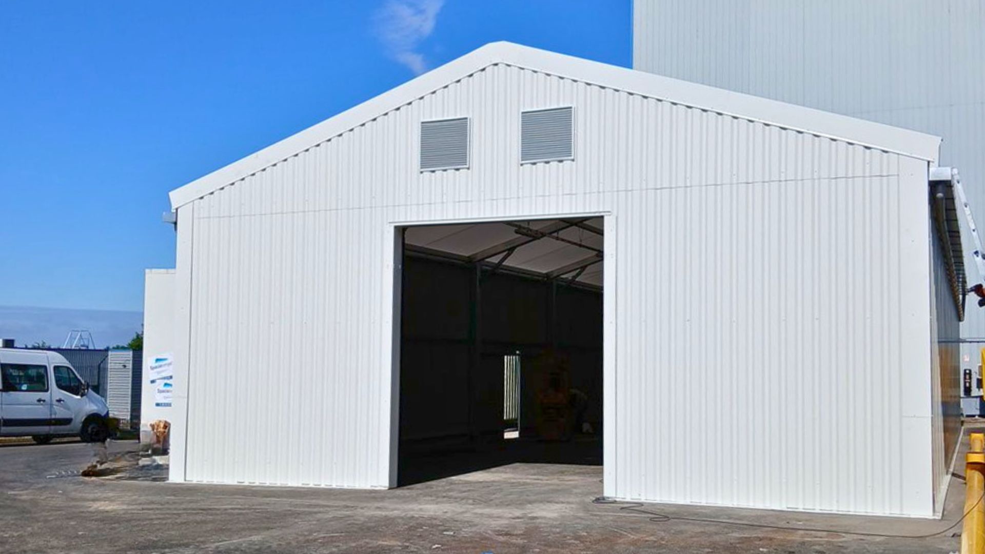 Zone de stockage optimisée pour marchandises ou palettes nues- Easycover_0