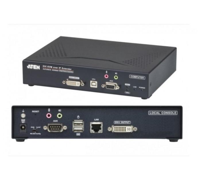 Aten premium ke6900t extendeur kvm dvi-i/usb sur ip - emetteur seul 266901_0