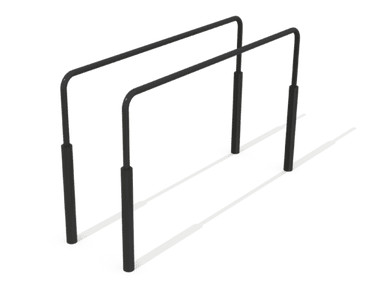 Barre parallèle - PDS3014 - Structure en acier métallisé peint, dimensions 208x59x122 cm, niveau de difficulté élevé_0
