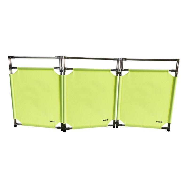 Barrière d'intervention - 3 panneaux - 1000 / INOX 304 / Jaune_0