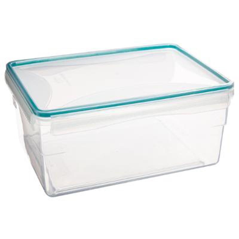 Boîte de conservation ClipEat 3,75L bleu - Paris Prix - hermétique avec clips latéraux_0