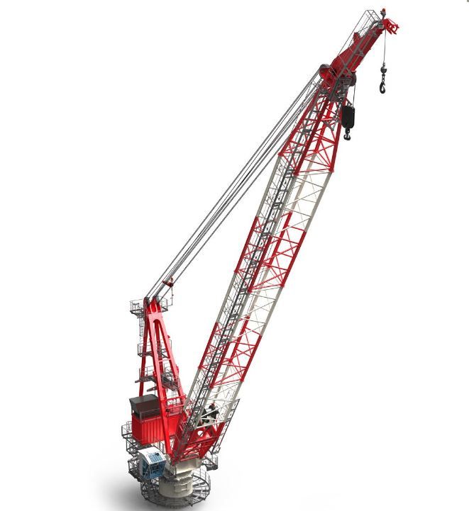 Bos 6000 grue portuaire offshore - liebherr - capacité de levage max 150t_0