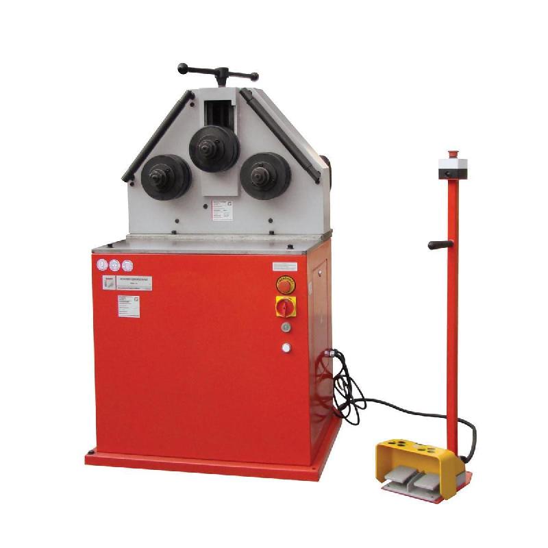 Cintreuse à galets Holzmann RBM40K - 400V - robuste en fonte avec galets motorisés et presseur manuel_0