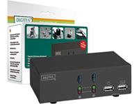 Commutateur KVM DIGITUS DC-11403 - USB - 2 ports KVM - 1 utilisateur local_0