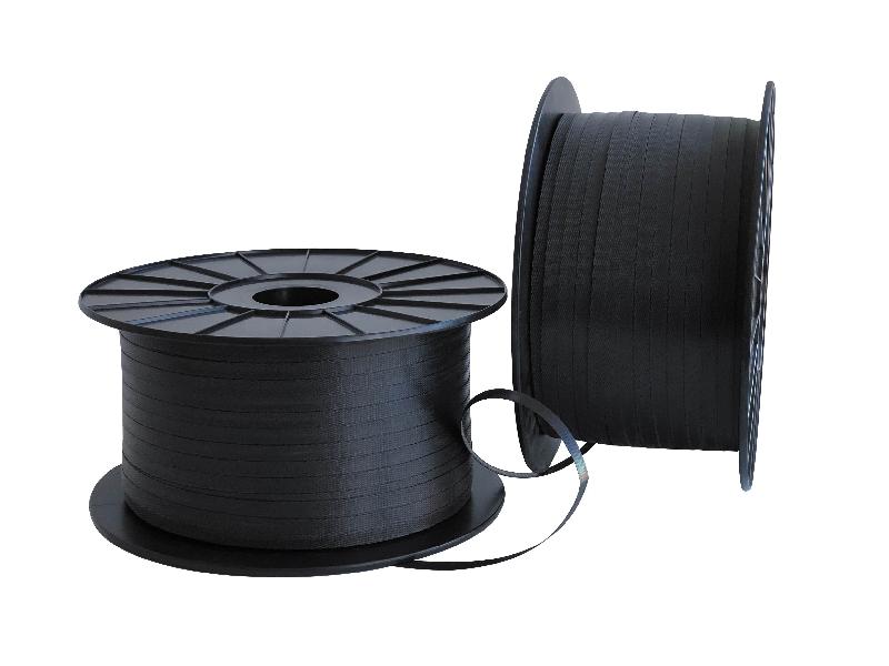 Feuillard Polypropylène manuel avec joue plastique - 342014 – Noir - 12 x 0,5 mm_0