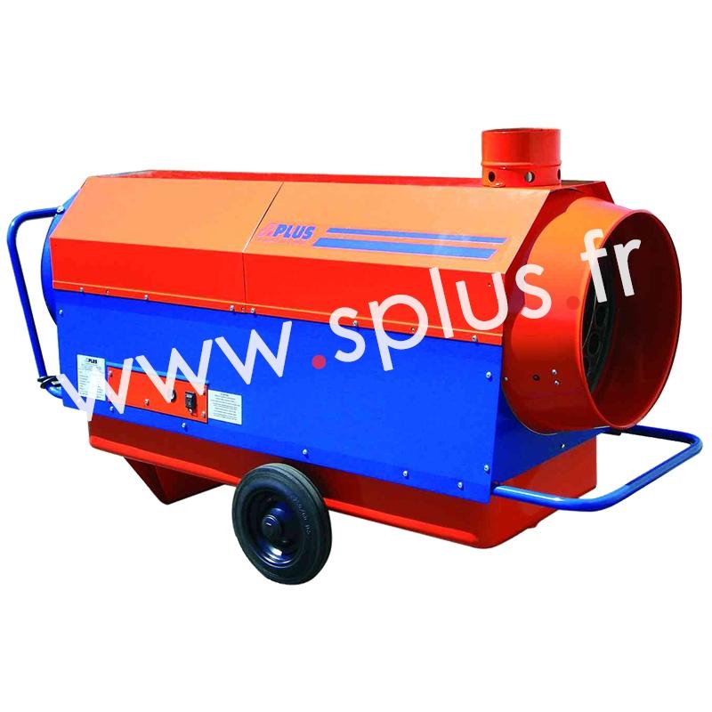 Générateur d'air chaud fioul monophasé avec cheminée pour évacuation_0