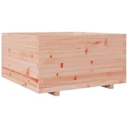 Helloshop26 - Jardinière bac lit surélevé plantes fleurs terrasse jardin 90 x 90 x 49,5 cm bois massif de douglas marron 02_0038058 - 3000214039930_0