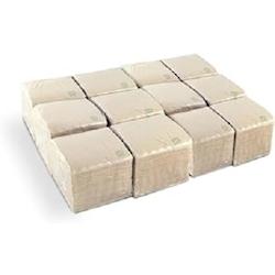 Hostelnovo del Valles - Serviettes micropoint Bio-Eco 10x10 cm - Beige papier recyclable (1200 unités)_0