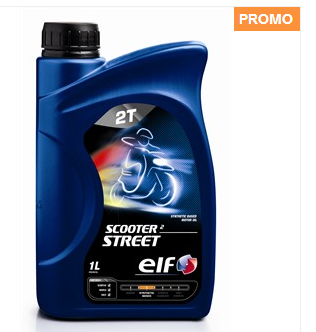 Huile moteur 2T ELF Scooter Street - 1L - Semi-synthétique - API TC, JASO FD, ISO L-EGD_0