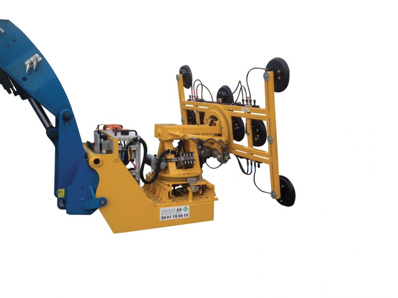Multi-élévateur à ventouses STGA4 - Charge 500 à 1500kg - Basculement hydraulique et rotation motorisée_0