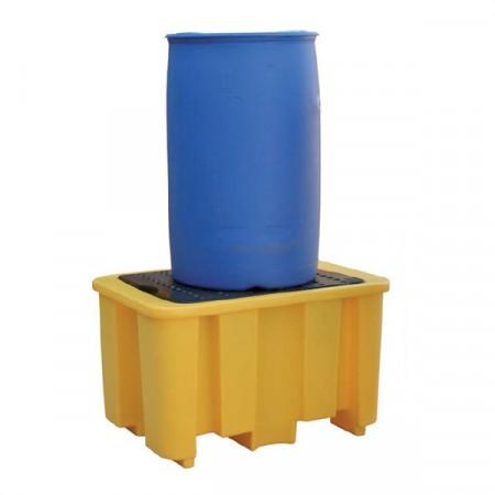 Bac de rétention plastique 230l - 1 fût_0