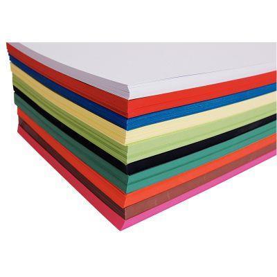Paquet 250 feuilles papier couleur a4 assorti carta clairefontaine