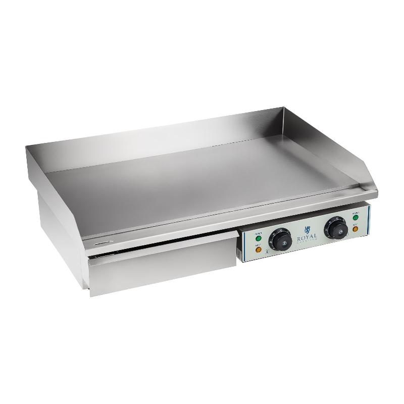 PLANCHA ÉLECTRIQUE LISSE - 75CM - 2 X 2.2KW ACIER INOX PROFESSIONNEL 3614039_0