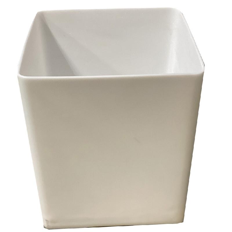 PLAST'UP ROTOMOULAGE Pot de fleurs cubio h 50cm - BLANC - blanc 0750122559299_0