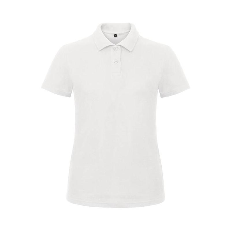 Polo femme à manches courtes 100% coton 180g - PCL402F-BC-XS - Maille piquée - Imbretex_0